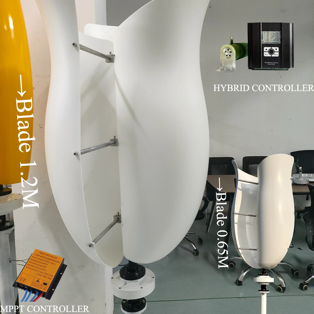 5000w Windmill Vertical Axis Wind Turbine Generator Complete Set 12V24V48V Windmill Ac Household Kit With Controller Inverter
5000w Windmill Vertical Axis Wind Turbine Generator Complete Set 12V24V48V Windmill Ac Household Kit With Controller Inverter