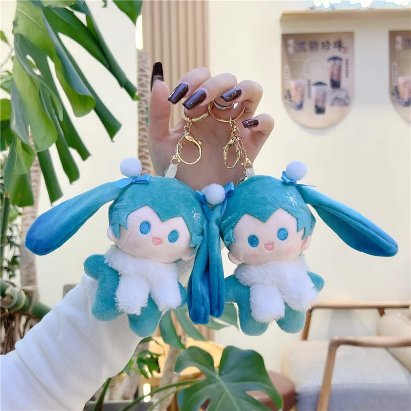 Cute Hatsune Miku Plush keychain Cartoon Kawaii Stuffed Animals Plush Doll Girl Bag Mini Hanging Keychain Doll Gift
Cute Hatsune Miku Plush keychain Cartoon Kawaii Stuffed Animals Plush Doll Girl Bag Mini Hanging Keychain Doll Gift