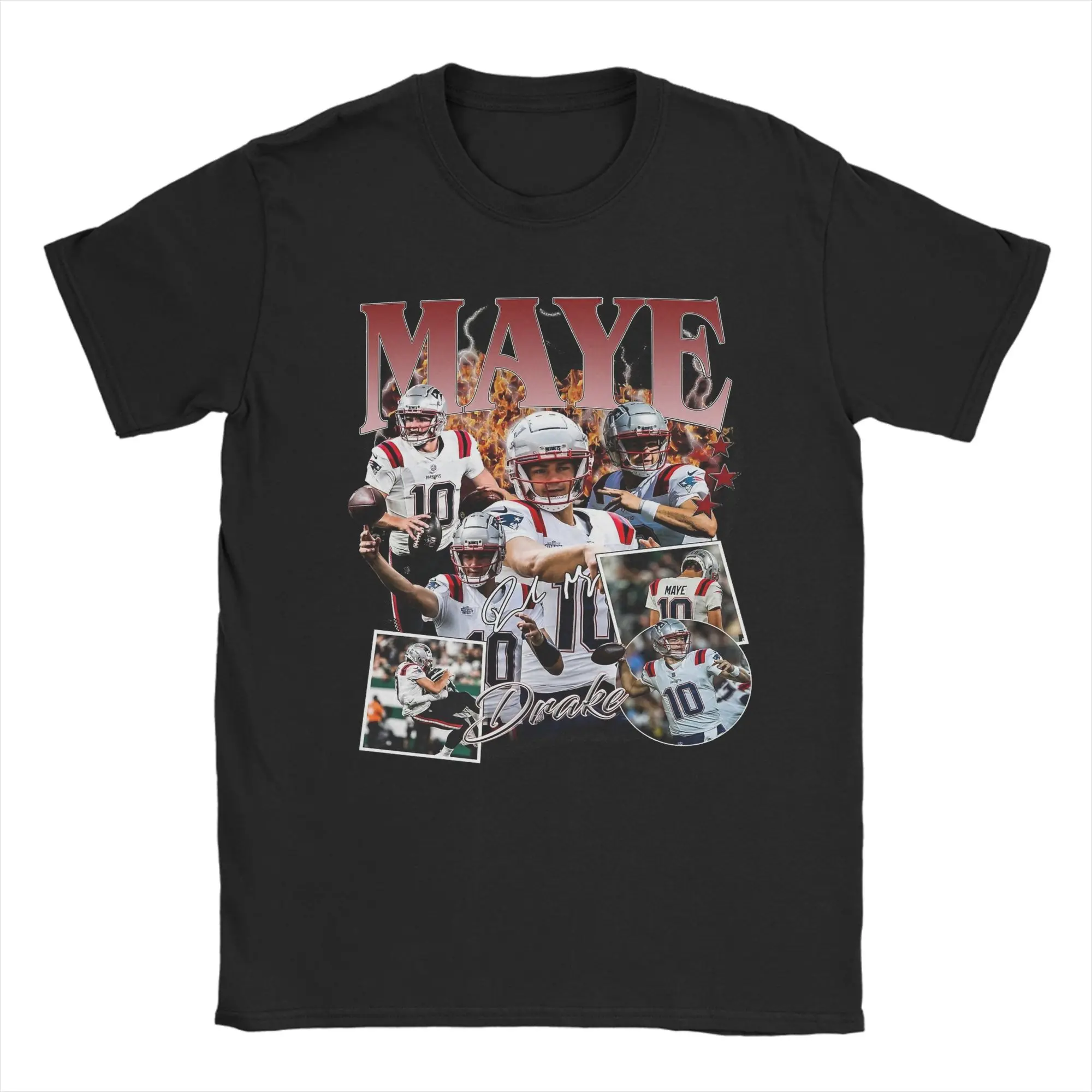 Men's T-Shirts Vintage Drake Maye Poster Novelty 100% Cotton Tees Short Sleeve T Shirts Crewneck Clothes Gift Idea
Men's T-Shirts Vintage Drake Maye Poster Novelty 100% Cotton Tees Short Sleeve T Shirts Crewneck Clothes Gift Idea