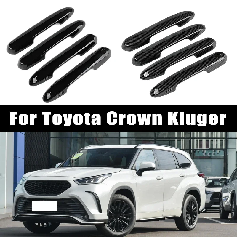 4pcs Carbon Fiber Chrome Car Door Handle Cover Scratch Protective Accessories For Toyota Crown Kluger 2021 2022 2023 2024
4pcs Carbon Fiber Chrome Car Door Handle Cover Scratch Protective Accessories For Toyota Crown Kluger 2021 2022 2023 2024