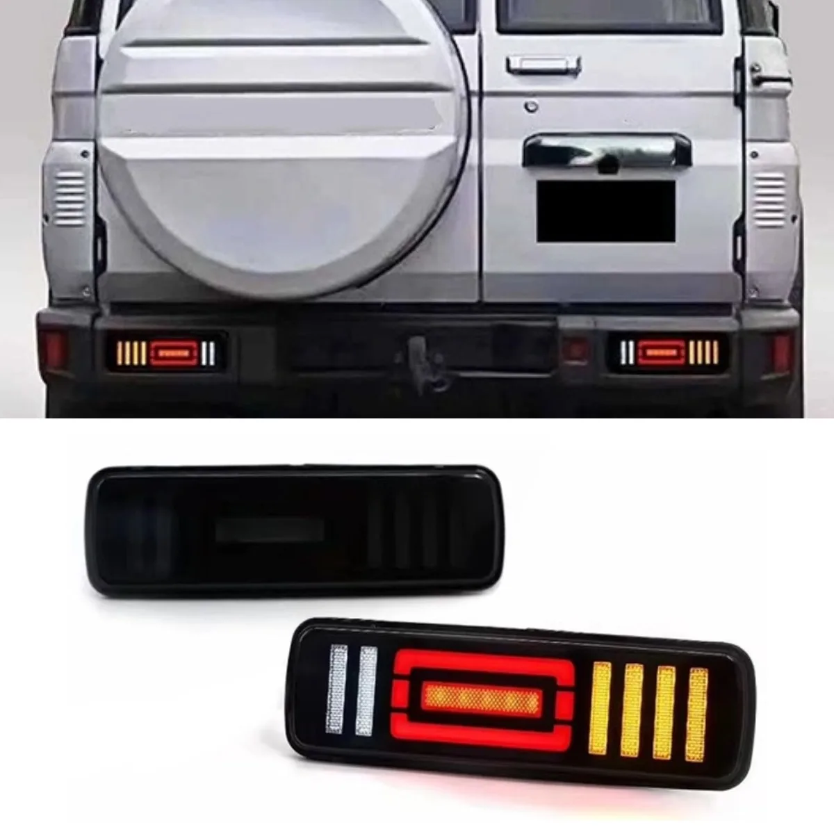 For Toyota Land Cruiser LC71 LC78 LC76 2024+ Left Right Rear LED Taillight Taillamp Tail Lights Assembly Wide Light Corner Lamp
For Toyota Land Cruiser LC71 LC78 LC76 2024+ Left Right Rear LED Taillight Taillamp Tail Lights Assembly Wide Light Corner Lamp
