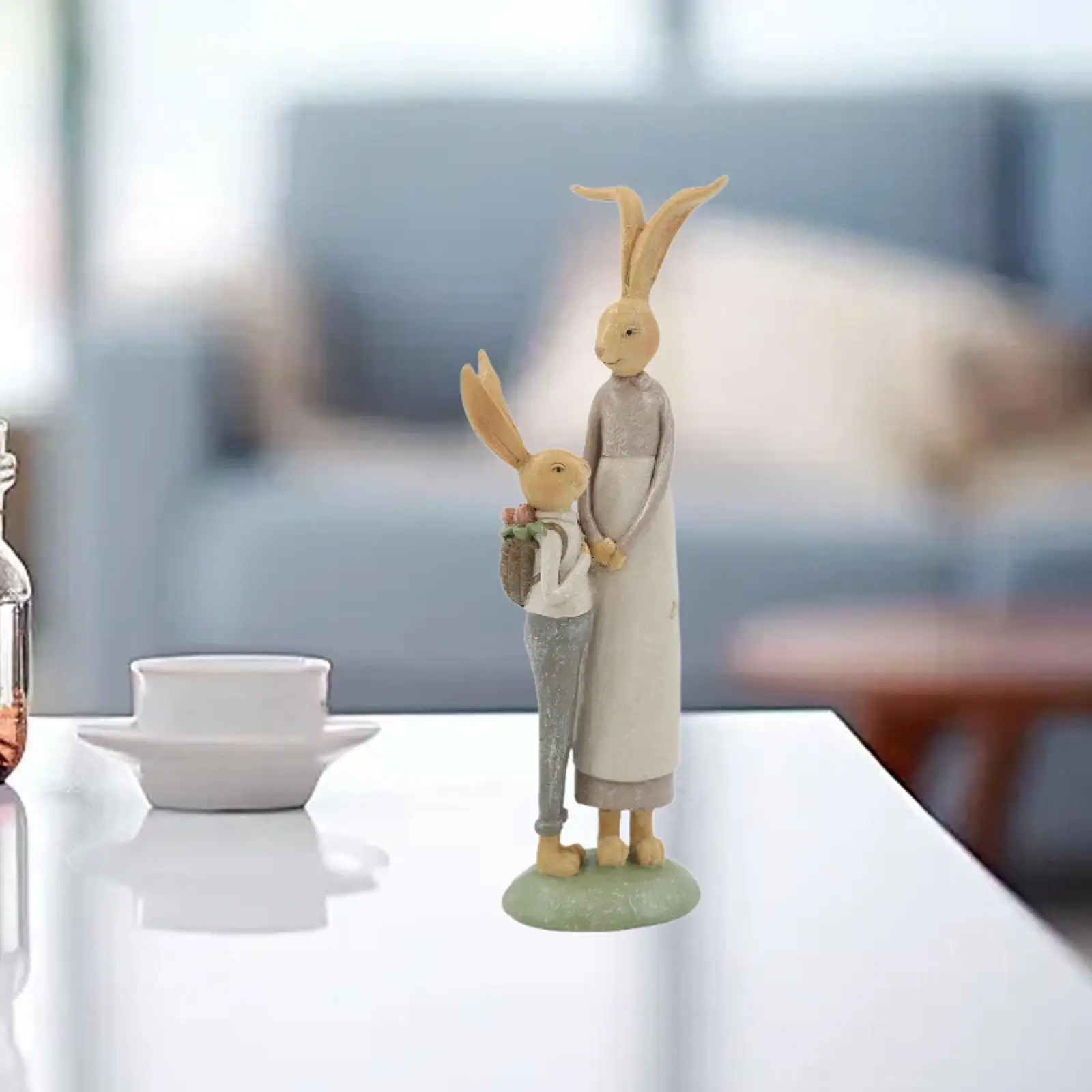 Пасхальный кролик, семейная фигурка, многофункциональная декоративная для оконных подогов, декор бонсай, реквизит для фотосъемки, настольное украшение ручной работы
Пасхальный кролик, семейная фигурка, многофункциональная декоративная для оконных подогов, декор бонсай, реквизит для фотосъемки, настольное украшение ручной работы
