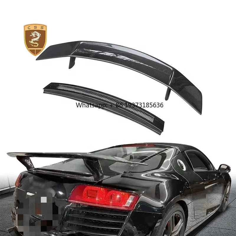 Vors Style Dry Carbon Fiber Car Large Spoiler Wing for Audi R8 2008-2015 Model
Vors Style Dry Carbon Fiber Car Large Spoiler Wing for Audi R8 2008-2015 Model
