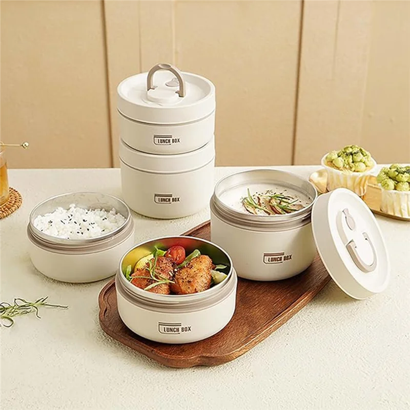 AAAF Portable Insulated Lunch Box Set Insulated Lunch Box 3 Separate Stackable Lunch Boxes Portable Insulated Bucket
AAAF Portable Insulated Lunch Box Set Insulated Lunch Box 3 Separate Stackable Lunch Boxes Portable Insulated Bucket