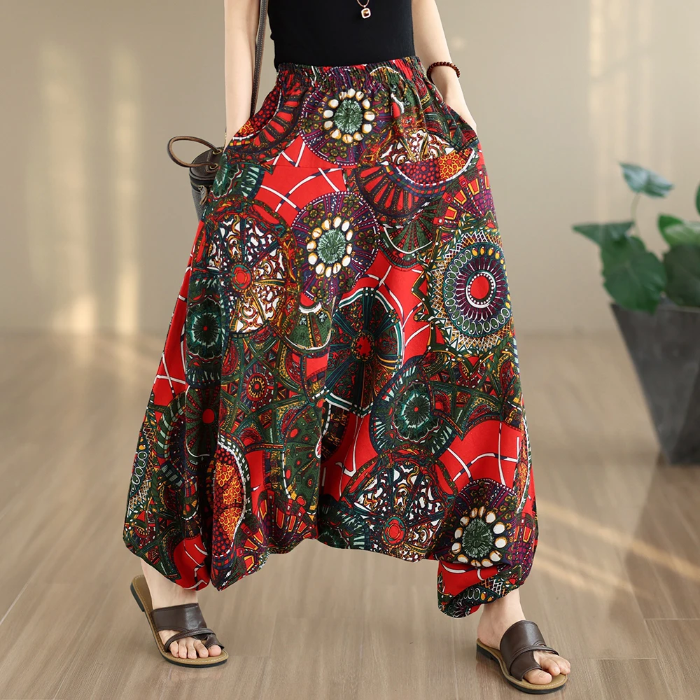 Women's Casual Harlan Pants Summer 2026 New Style Lantern Yoga Wide Leg Pants Ethnic Fashion Natural Waist Other Material
Women's Casual Harlan Pants Summer 2026 New Style Lantern Yoga Wide Leg Pants Ethnic Fashion Natural Waist Other Material