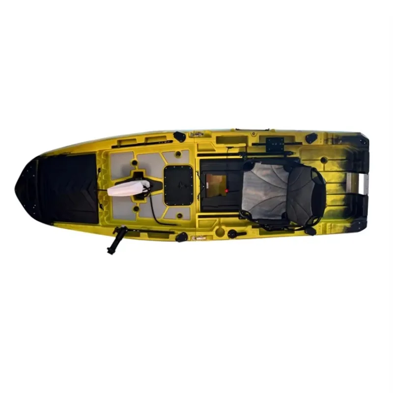 2026 Certified Single Fishing Kayak 10ft Modular Pedal Kayak Remote Control Motor
2026 Certified Single Fishing Kayak 10ft Modular Pedal Kayak Remote Control Motor