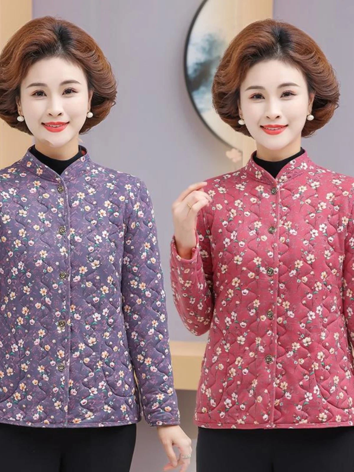 Утепленная хлопковая куртка с воротником-стойкой, женская, с цветочным принтом, зимнее пальто для женщин среднего и старшего возраста, китайский бренд
Утепленная хлопковая куртка с воротником-стойкой, женская, с цветочным принтом, зимнее пальто для женщин среднего и старшего возраста, китайский бренд