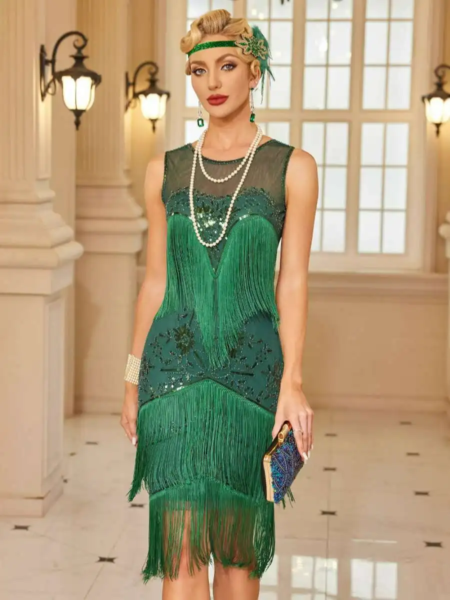 Faionable Embroidered Tassel Par Dr Skirt Strapl Evening Gown Glittering Me Fabric Slim Fit KTV Costume No Brand
Faionable Embroidered Tassel Par Dr Skirt Strapl Evening Gown Glittering Me Fabric Slim Fit KTV Costume No Brand