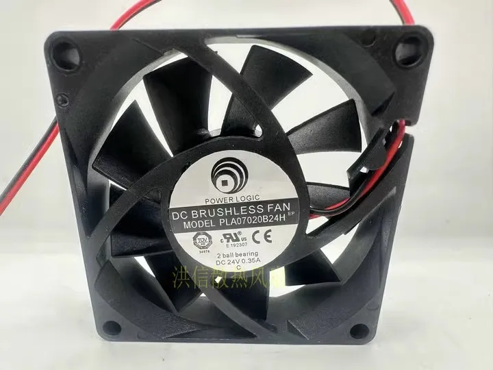 Бесплатная доставка, оригинальный 7020 PLA07020B24H DC 24 В 0,35 А 70*20 мм инверторный вентилятор
Бесплатная доставка, оригинальный 7020 PLA07020B24H DC 24 В 0,35 А 70*20 мм инверторный вентилятор