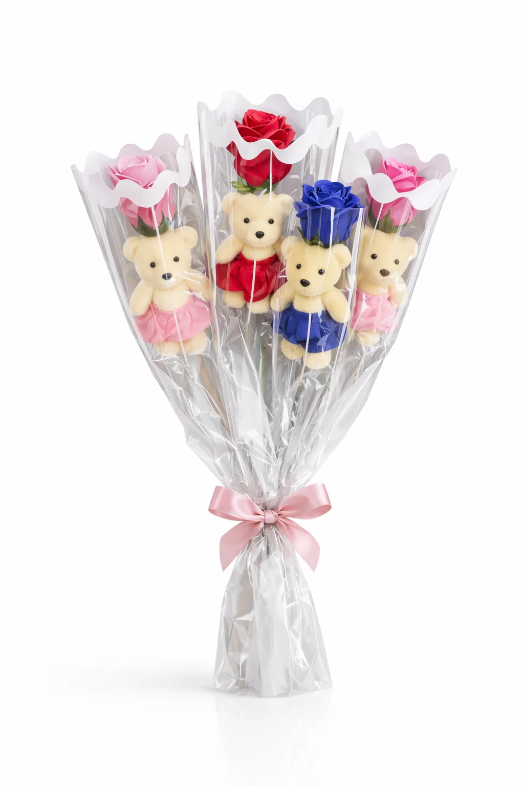 Lovely Teddy Bear Rose Soap, Artificial Bear Soap Birthday Gifts for Girls & Women, Monther's Day Gifts, Bear Soap Bouquets
Lovely Teddy Bear Rose Soap, Artificial Bear Soap Birthday Gifts for Girls & Women, Monther's Day Gifts, Bear Soap Bouquets