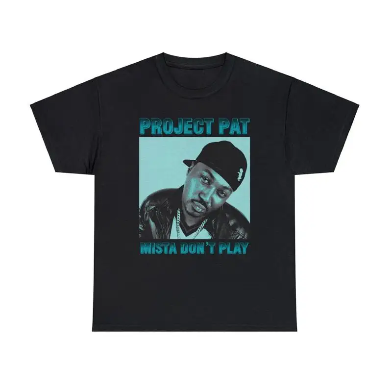 Project Pat Mista Don'T Play T Shirt Black All Size Mc845
Project Pat Mista Don'T Play T Shirt Black All Size Mc845