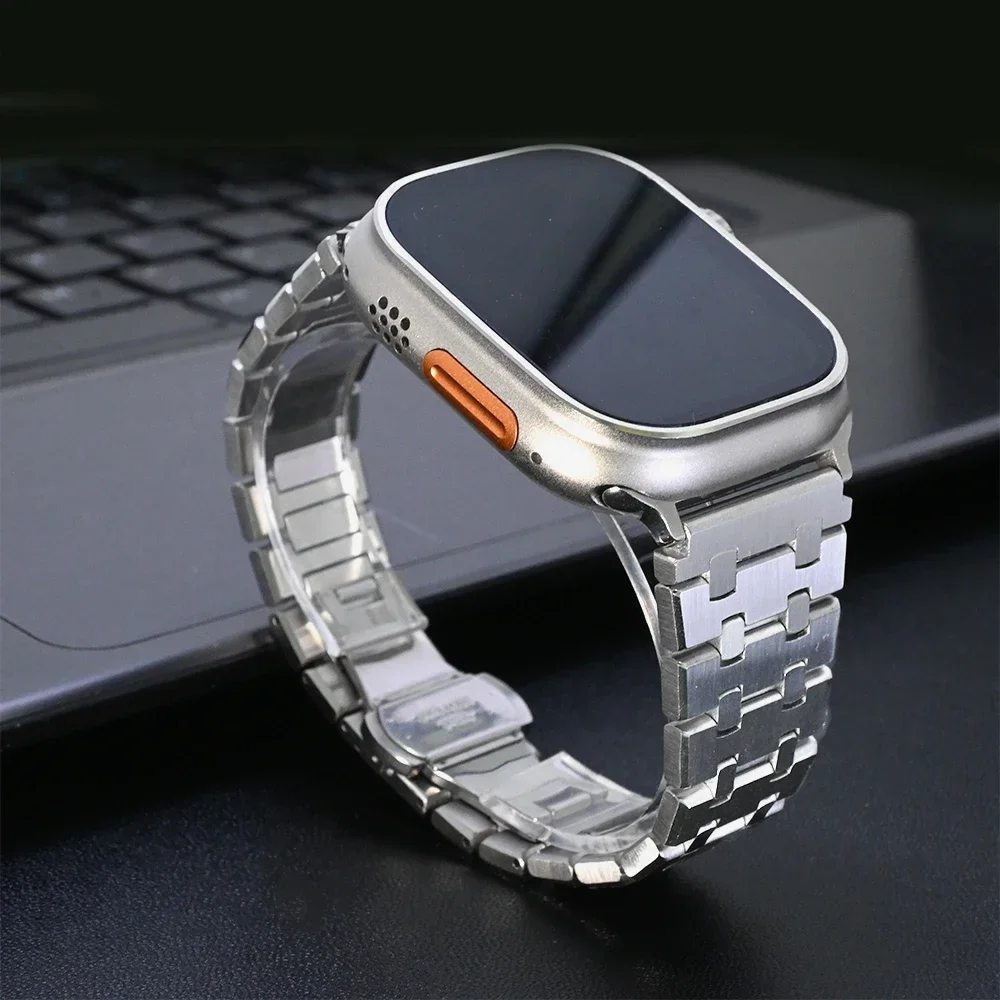 Ремешок из нержавеющей стали для Apple Watch Ultra 3 2 49 мм 46 мм 42 мм 40 мм 44 мм Роскошный металлический ремешок для iWatch 11 10 9 8 7 SE3 41 мм 45 мм
Ремешок из нержавеющей стали для Apple Watch Ultra 3 2 49 мм 46 мм 42 мм 40 мм 44 мм Роскошный металлический ремешок для iWatch 11 10 9 8 7 SE3 41 мм 45 мм