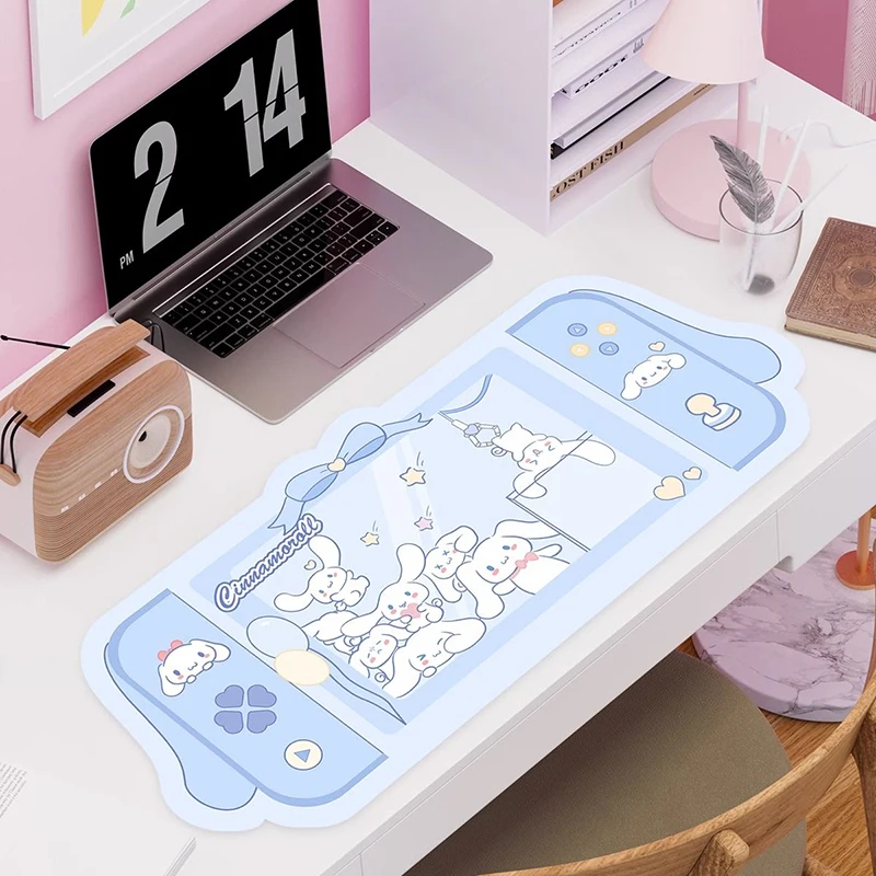 Коврик для мыши Cinnamoroll Cartonn аниме негабаритные геймерские клавиатуры коврики для мыши ноутбук компьютер настольные защитные коврики украшения для стола
Коврик для мыши Cinnamoroll Cartonn аниме негабаритные геймерские клавиатуры коврики для мыши ноутбук компьютер настольные защитные коврики украшения для стола