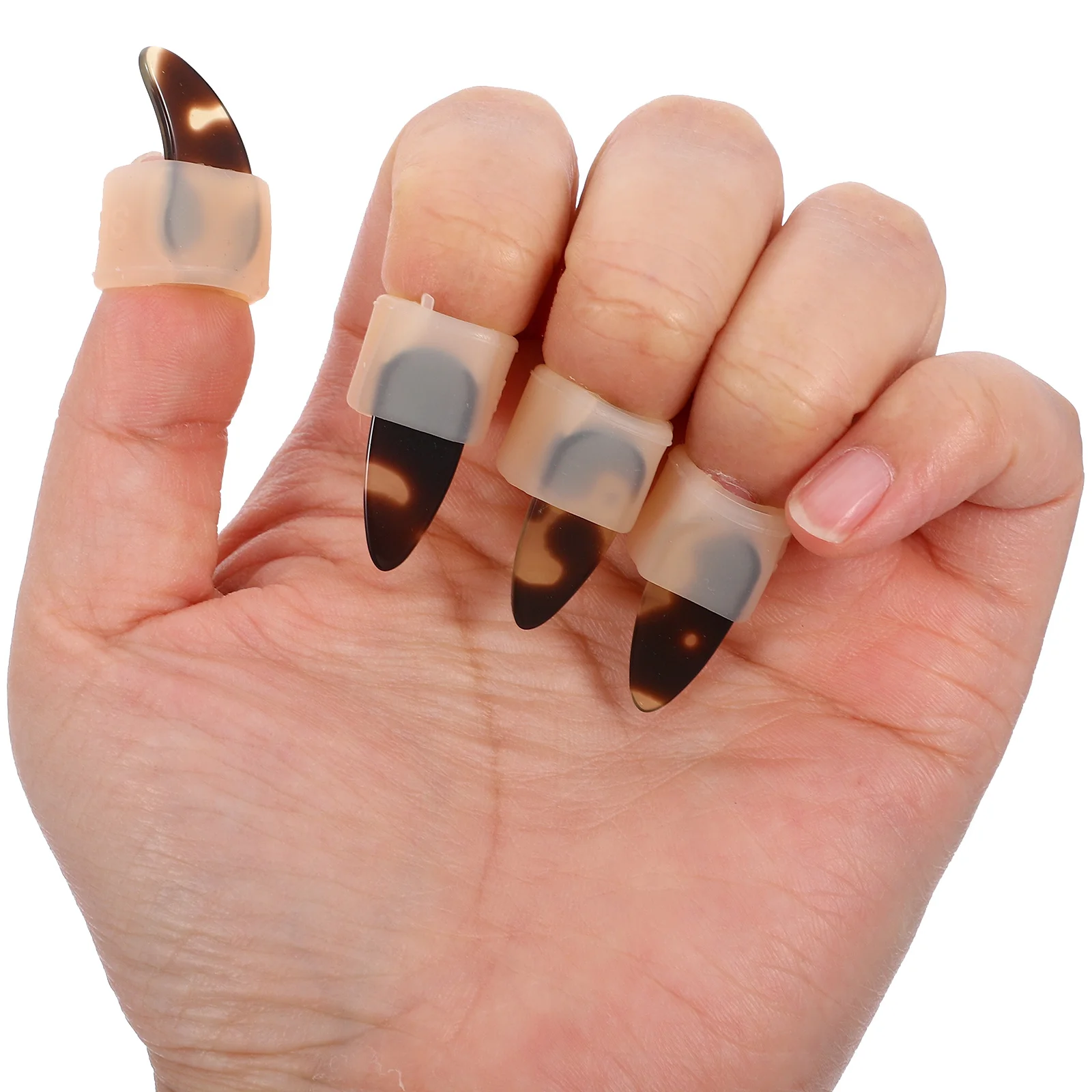 8pcs Silicone Guzheng Nail Covers Reusable Elastic Comfortable Practice Protectors For Learning Guzheng Supplies Instrument
8pcs Silicone Guzheng Nail Covers Reusable Elastic Comfortable Practice Protectors For Learning Guzheng Supplies Instrument