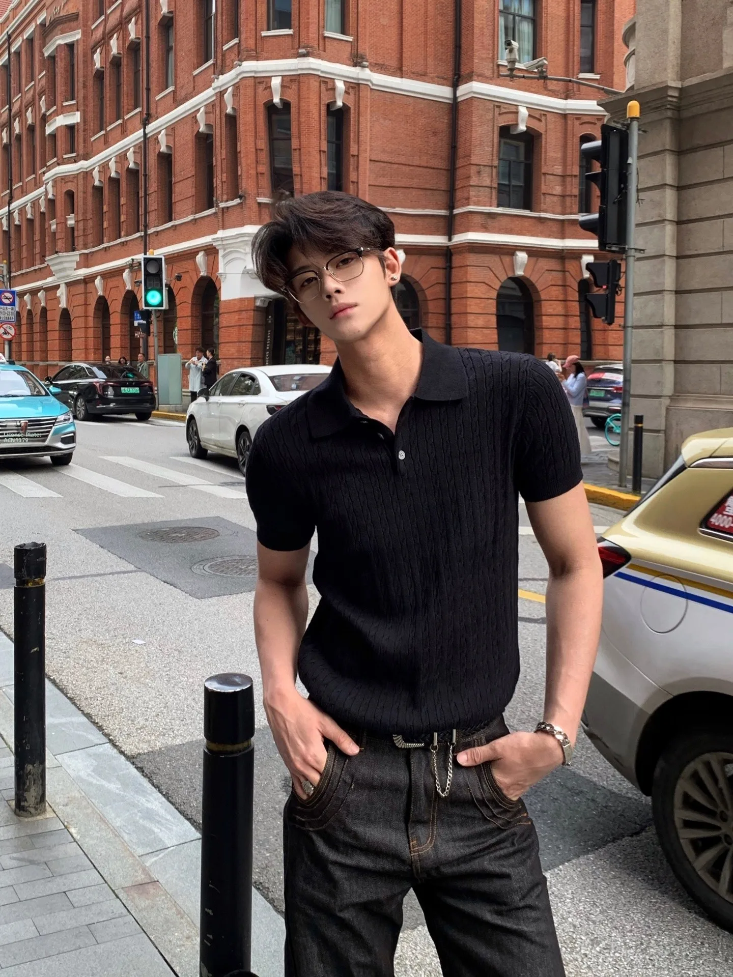 Slim Fit Pure Cotton Knitted Short Sleeve Shirt for Men Breathable Comfortable Summer T-Shirt Retro Half Sleeve Design
Slim Fit Pure Cotton Knitted Short Sleeve Shirt for Men Breathable Comfortable Summer T-Shirt Retro Half Sleeve Design