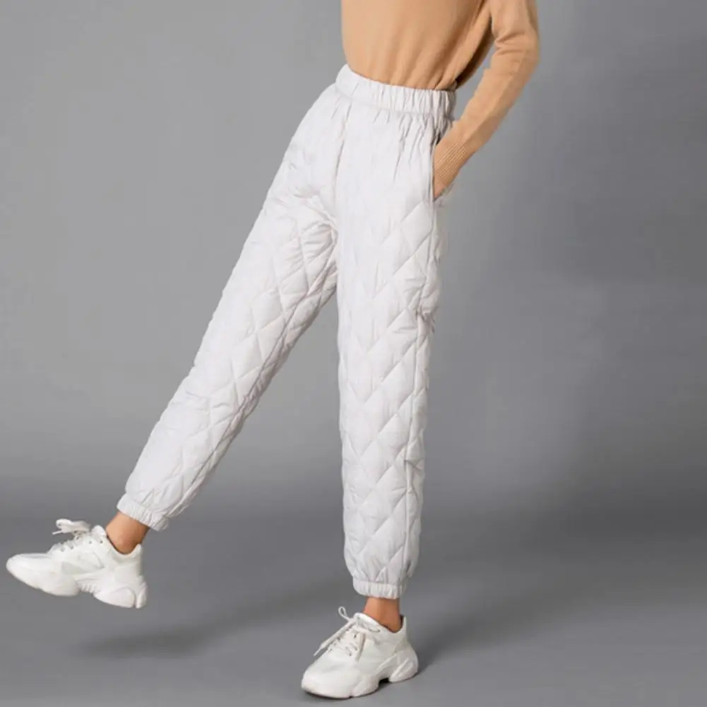 Women Versatile Pants Women Winter Pants Quilted Texture Winter Pants for Women High Waist Elastic Warm Sweatpants
Women Versatile Pants Women Winter Pants Quilted Texture Winter Pants for Women High Waist Elastic Warm Sweatpants