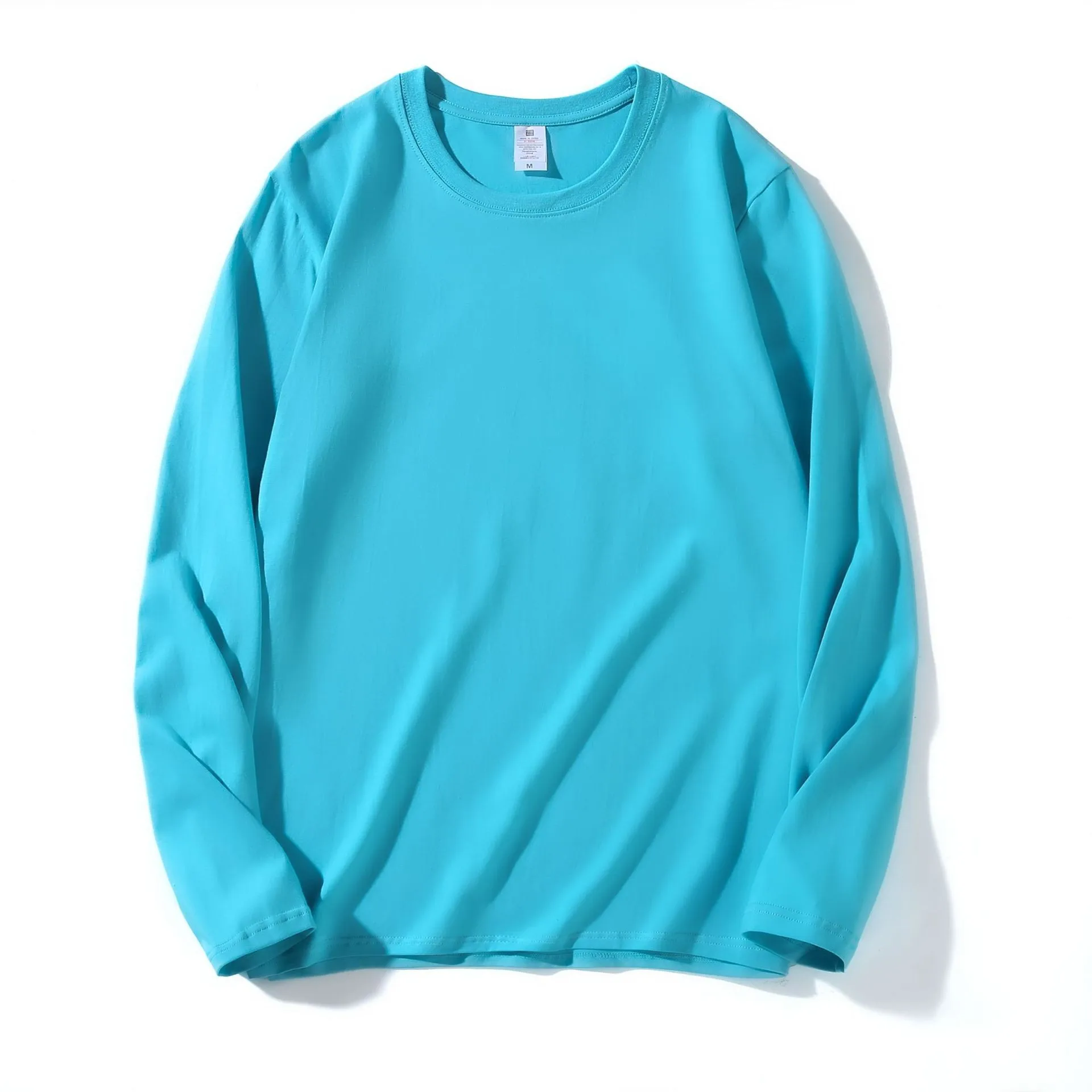 200g Heavy Cotton Long Sleeve T Shirt Women Loose Solid Color Base Shirt Blue Tide Casual Pullover Tops Tee Female Spring Summer
200g Heavy Cotton Long Sleeve T Shirt Women Loose Solid Color Base Shirt Blue Tide Casual Pullover Tops Tee Female Spring Summer