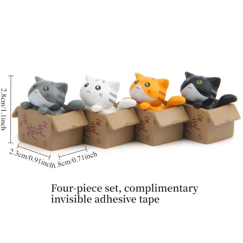 Креативный мультяшный мини-кошачий орнамент, микропейзаж, пластиковая садовая статуя котенка, игрушка, милые фигурки
Креативный мультяшный мини-кошачий орнамент, микропейзаж, пластиковая садовая статуя котенка, игрушка, милые фигурки