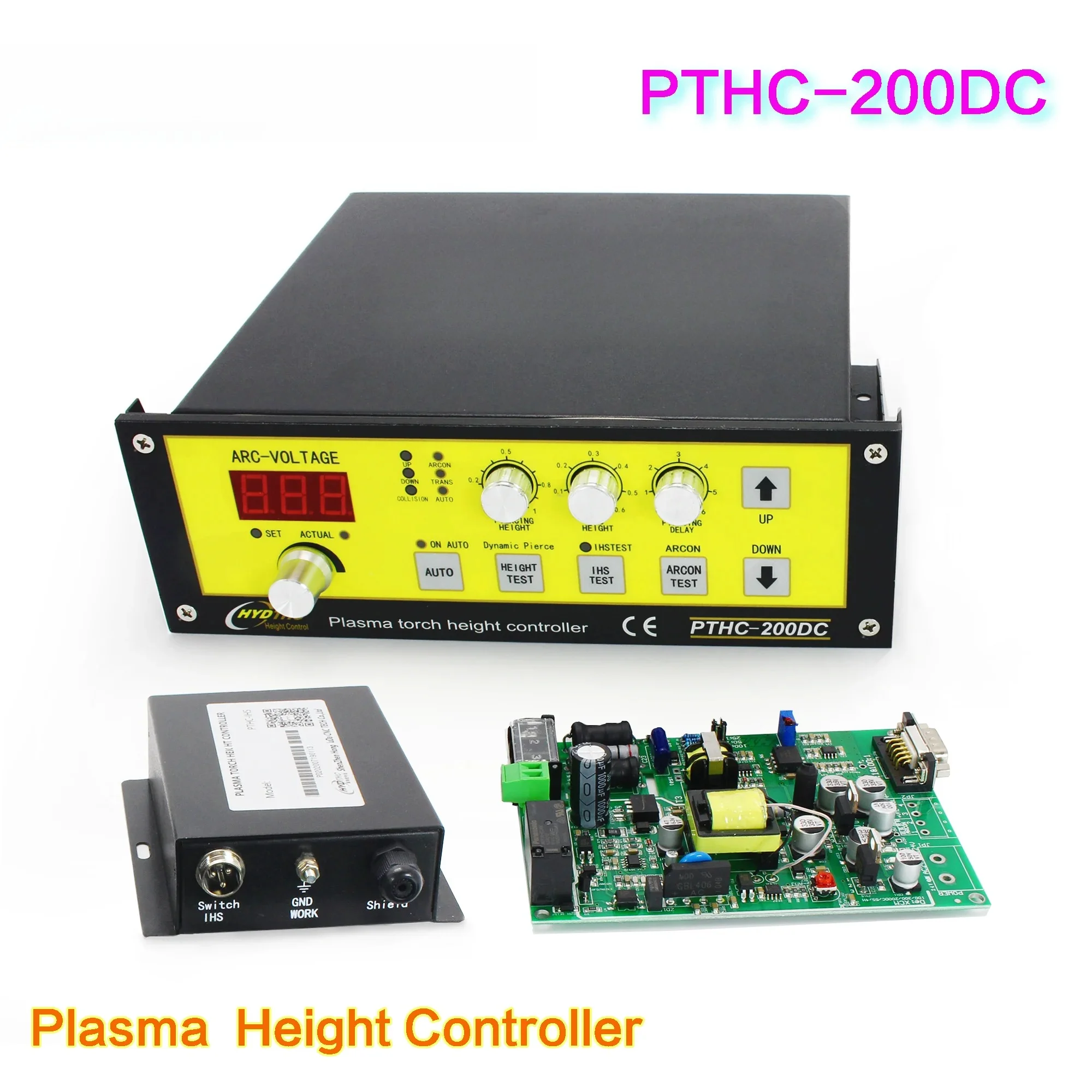 PTHC‑200DC Arc Voltage Plasm-a Torch Height Controller – for CNC Pla-sma Cutters
PTHC‑200DC Arc Voltage Plasm-a Torch Height Controller – for CNC Pla-sma Cutters