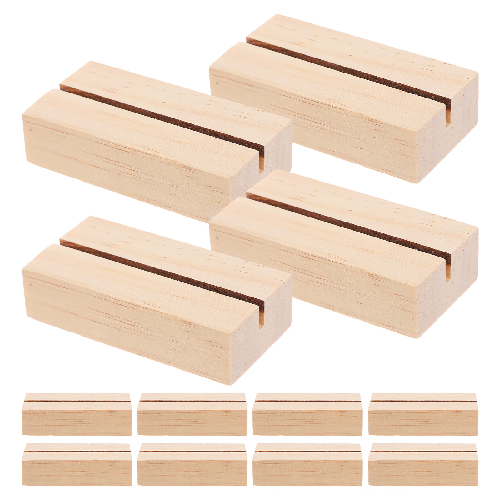 30 Pcs Wooden Tag Holders Stylish Photo Business Card Stand Menu Price Display Table Name Holders Wedding Sign Slot
30 Pcs Wooden Tag Holders Stylish Photo Business Card Stand Menu Price Display Table Name Holders Wedding Sign Slot