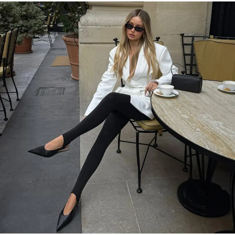 Trendix Black Bodycon Sexy Leggings Women Club Solid Wrap Skinny 2025 Autumn New Trousers Prom Party Slim Socks Pants Leggings
Trendix Black Bodycon Sexy Leggings Women Club Solid Wrap Skinny 2025 Autumn New Trousers Prom Party Slim Socks Pants Leggings