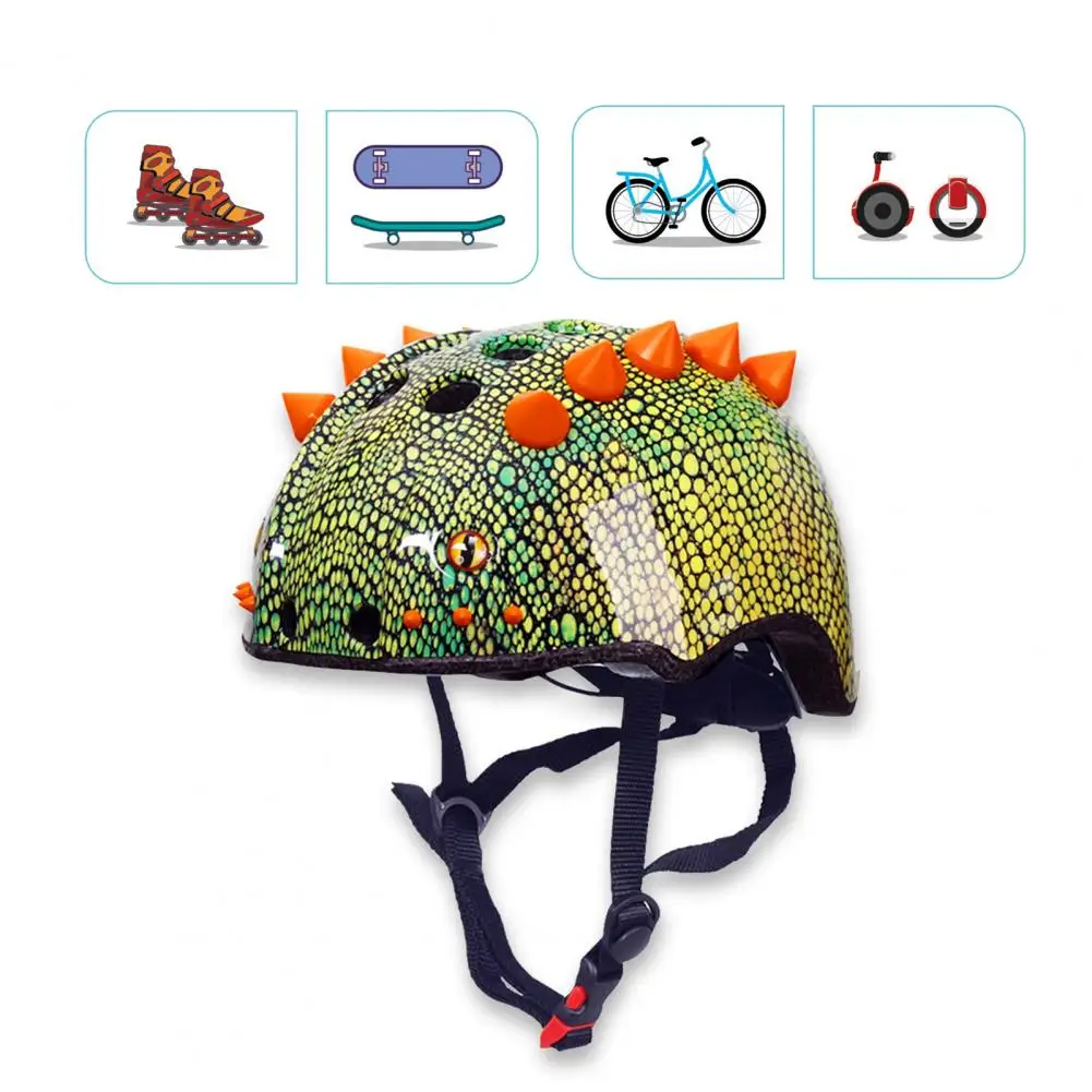 Balance Car Helmet Useful Cycling Skate Scooter Roller Children Helmet with 3D Dinosaur Design PC Skateboard Helmet
Balance Car Helmet Useful Cycling Skate Scooter Roller Children Helmet with 3D Dinosaur Design PC Skateboard Helmet