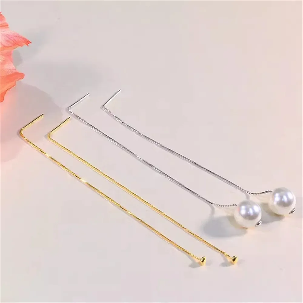 S925 Sterling Silver Pearl Earring Settings DIY Jewelry Making Supplies Blank Earring Posts for Handcrafted Accessories No Pearl
S925 Sterling Silver Pearl Earring Settings DIY Jewelry Making Supplies Blank Earring Posts for Handcrafted Accessories No Pearl