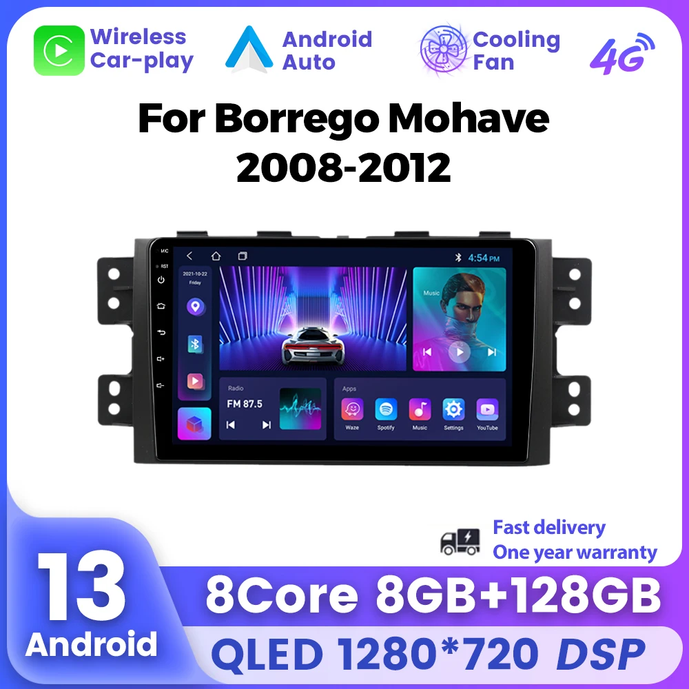 UIS7862 Wireless Carplay Android AUTO For Kia Borrego Mohave 2008 - 2012 Car Multimedia Radio Player Built-in Small Cooling Fan
UIS7862 Wireless Carplay Android AUTO For Kia Borrego Mohave 2008 - 2012 Car Multimedia Radio Player Built-in Small Cooling Fan