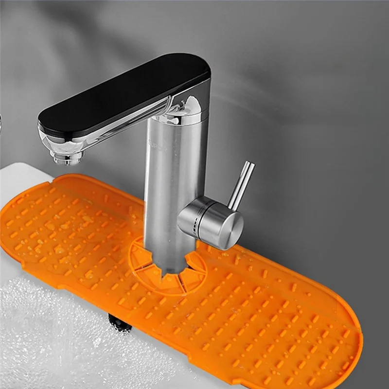 AB41-Силиконовая сливная накладка для смесителя, бытовая кухонная раковина, накладка для смесителя, толстая сливная накладка 14X52 см
AB41-Силиконовая сливная накладка для смесителя, бытовая кухонная раковина, накладка для смесителя, толстая сливная накладка 14X52 см