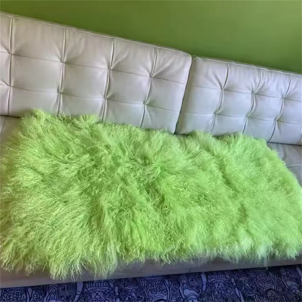 Luxury Mongolian Fur Rug Palte, Genuine Curly Tibetan Lamb Fur Plate Doll Wig Sofa Sheepskin Blanket
Luxury Mongolian Fur Rug Palte, Genuine Curly Tibetan Lamb Fur Plate Doll Wig Sofa Sheepskin Blanket