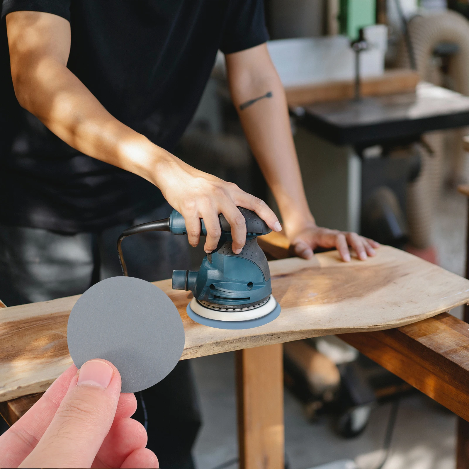 Sanding 50Mm 60/80/120/150/240/400/800/1000/1200/2000/3000/5000 Grit Hook Loop Abrasive Discs Grinding Discs For Angle
Sanding 50Mm 60/80/120/150/240/400/800/1000/1200/2000/3000/5000 Grit Hook Loop Abrasive Discs Grinding Discs For Angle