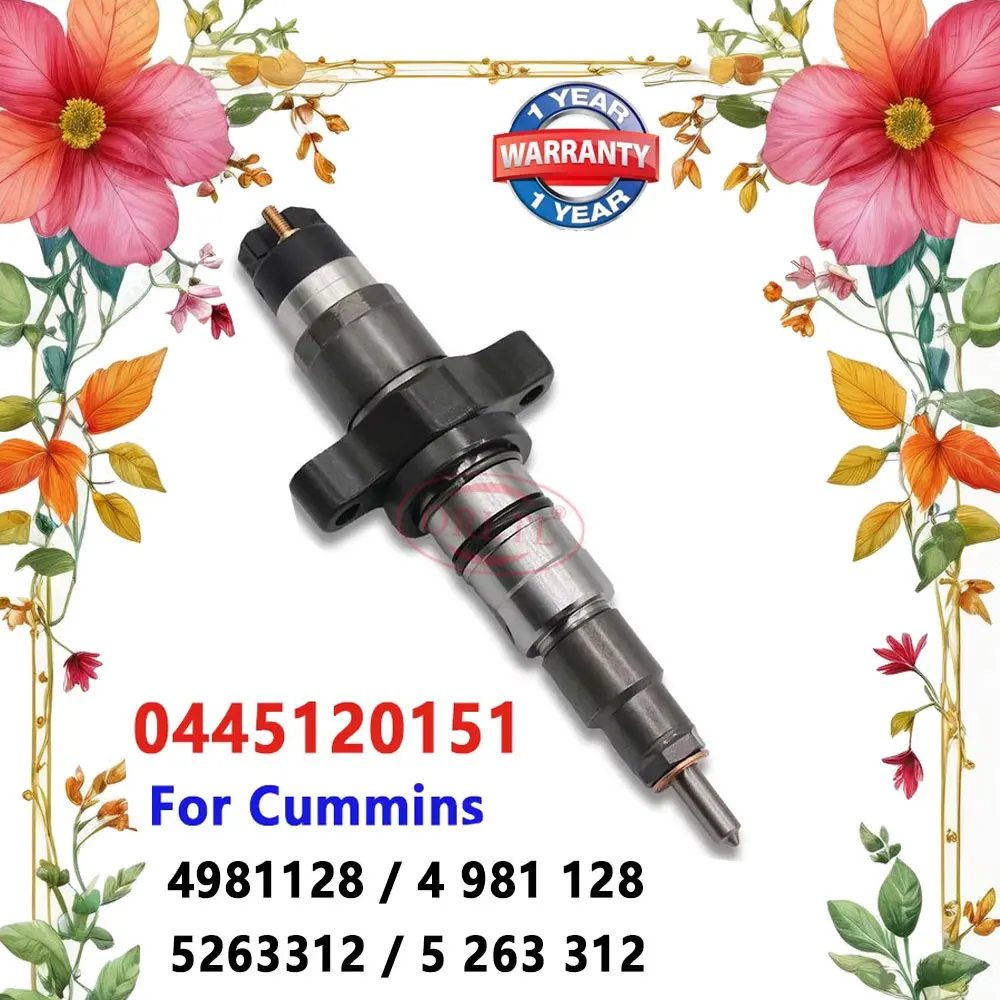 0445120151 Auto Diesel Part Injector 0 445 120 151 Common Rail Nozzle 0445 120 151 for Cummins 4981128 5263312
0445120151 Auto Diesel Part Injector 0 445 120 151 Common Rail Nozzle 0445 120 151 for Cummins 4981128 5263312