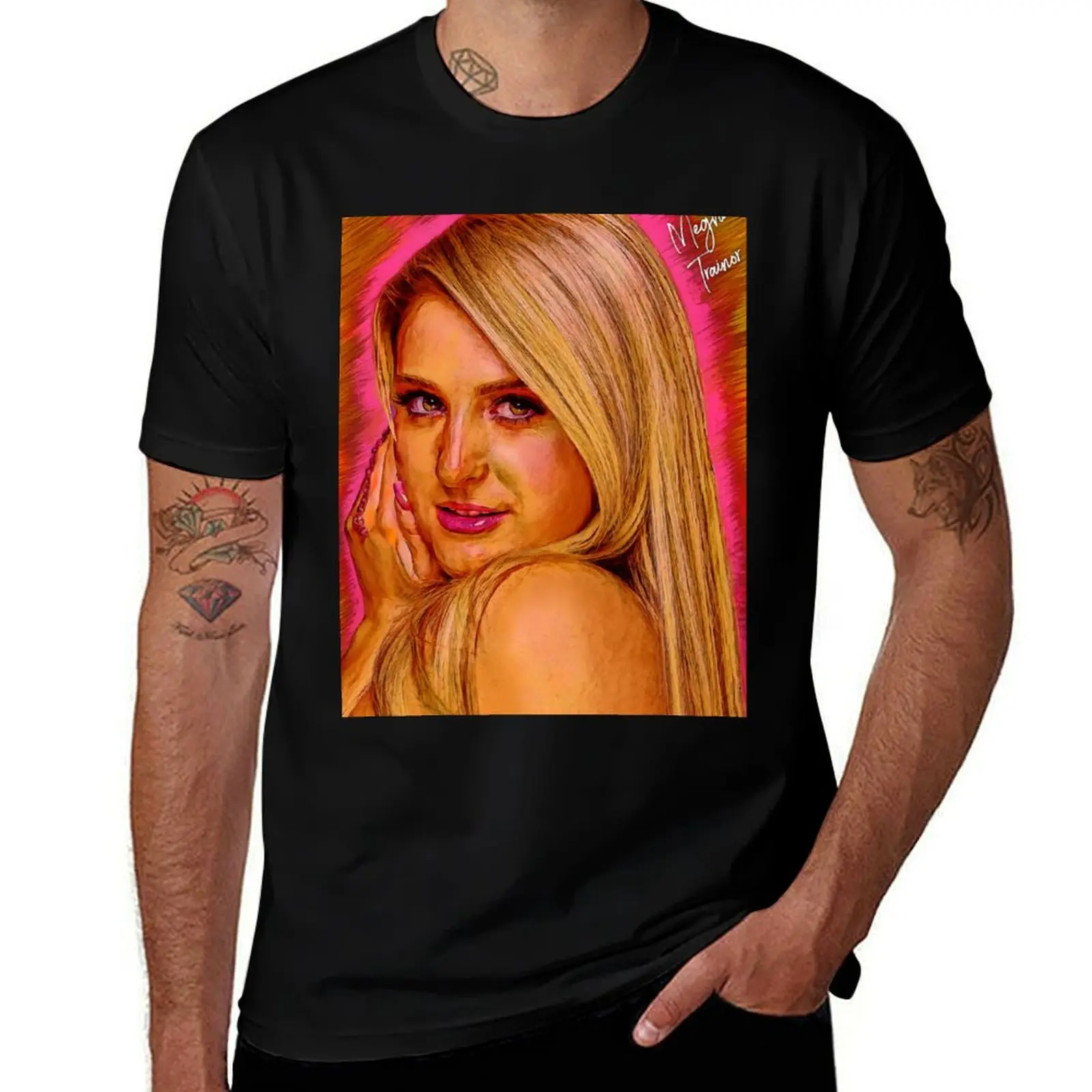 Meghan Trainor Art T-Shirt Minimalist Graphic Tee Shirt
Meghan Trainor Art T-Shirt Minimalist Graphic Tee Shirt