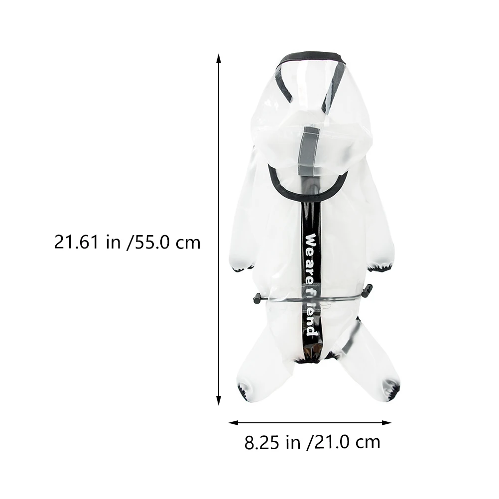 Dog Waterproof Rain Poncho Outdoor Cape Coats for Small Dogs Pet Cat Raincoat Tpu Jacket
Dog Waterproof Rain Poncho Outdoor Cape Coats for Small Dogs Pet Cat Raincoat Tpu Jacket