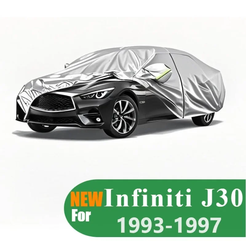 Five-Layer All-Weather Waterproof Full Car Cover for Infiniti J30 1993-1997 Waterproof Sun Rain Snow Protection Silver Oxford
Five-Layer All-Weather Waterproof Full Car Cover for Infiniti J30 1993-1997 Waterproof Sun Rain Snow Protection Silver Oxford
