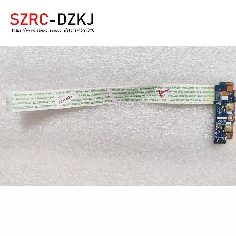 SZRCDZKJ Original For HP 450 G2 Series Laptop Power Switch Button BOARD With Cable LS-B182P 455MMD32L
SZRCDZKJ Original For HP 450 G2 Series Laptop Power Switch Button BOARD With Cable LS-B182P 455MMD32L