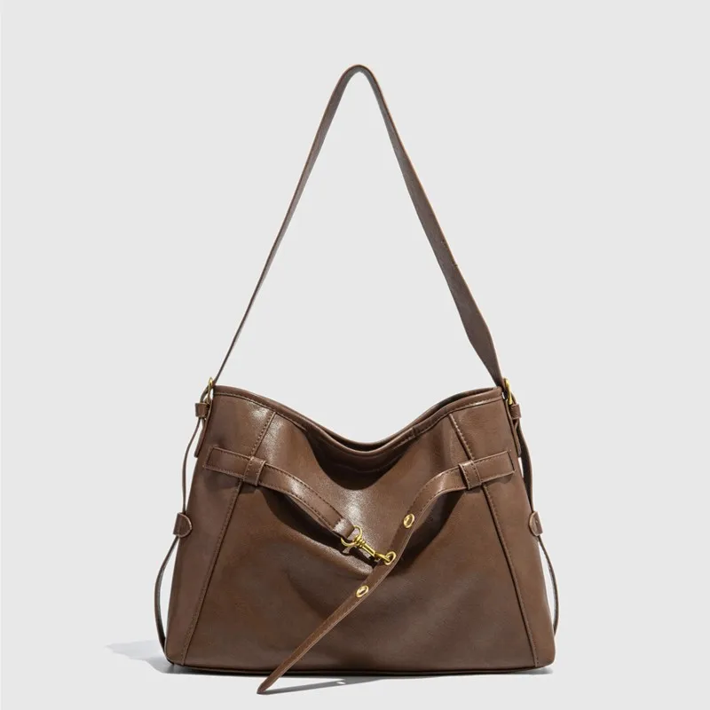Vintage Minimalist Tote Bag Women Premium Fashion Commuter Shoulder Bag Large Capacity Leather Designer Luxury Purse 2025 New
Vintage Minimalist Tote Bag Women Premium Fashion Commuter Shoulder Bag Large Capacity Leather Designer Luxury Purse 2025 New