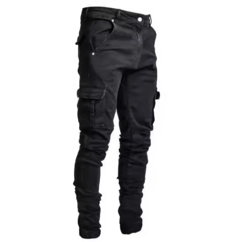 Mens Skinny Stretch Jeans with Side Pockets Slim Fit Comfortable Stretch Denim Pants
Mens Skinny Stretch Jeans with Side Pockets Slim Fit Comfortable Stretch Denim Pants