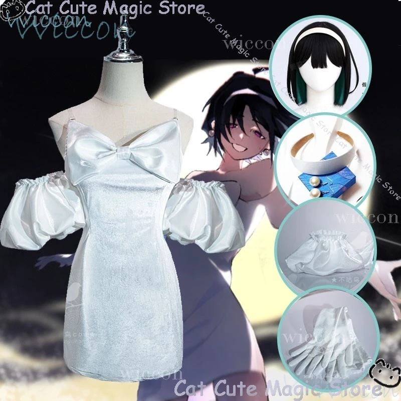 Anime Alien Stage Sua Cosplay Costume Wig Gown White Dress Halloween Party Roleplay Performance Clothes Sexy Outfit Women Suit
Anime Alien Stage Sua Cosplay Costume Wig Gown White Dress Halloween Party Roleplay Performance Clothes Sexy Outfit Women Suit