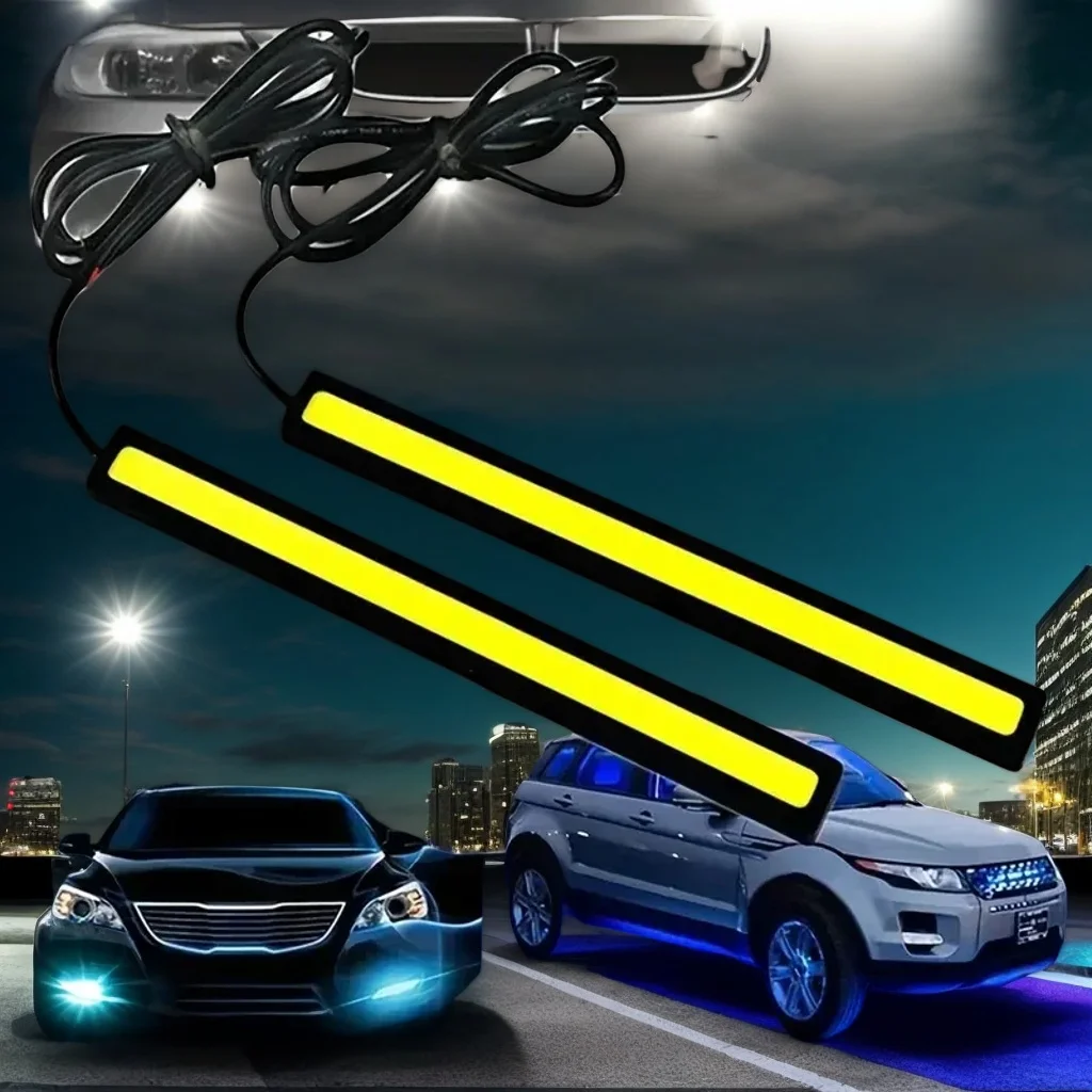 2 шт. супер яркие 17 см светодиодные противотуманные фары COB/DRL - 12 В 6500 К дневные ходовые и внутренние лампы для автомобилей
2 шт. супер яркие 17 см светодиодные противотуманные фары COB/DRL - 12 В 6500 К дневные ходовые и внутренние лампы для автомобилей