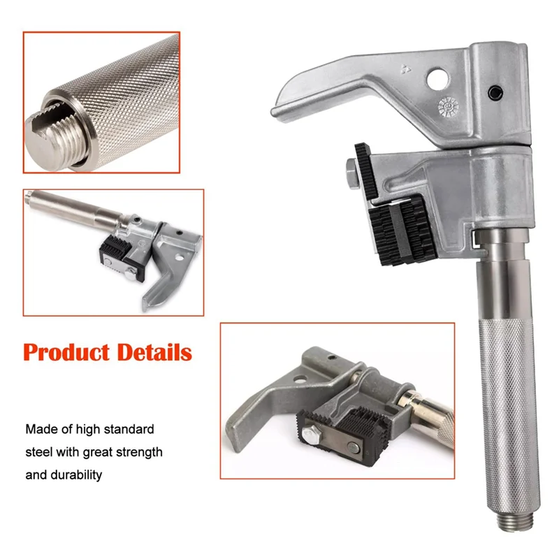 7402 Universal Outside Thread Chaser External Thread Chaser And Metric Die Set For 1-1/4" To 5" O.D.-T48C
7402 Universal Outside Thread Chaser External Thread Chaser And Metric Die Set For 1-1/4" To 5" O.D.-T48C