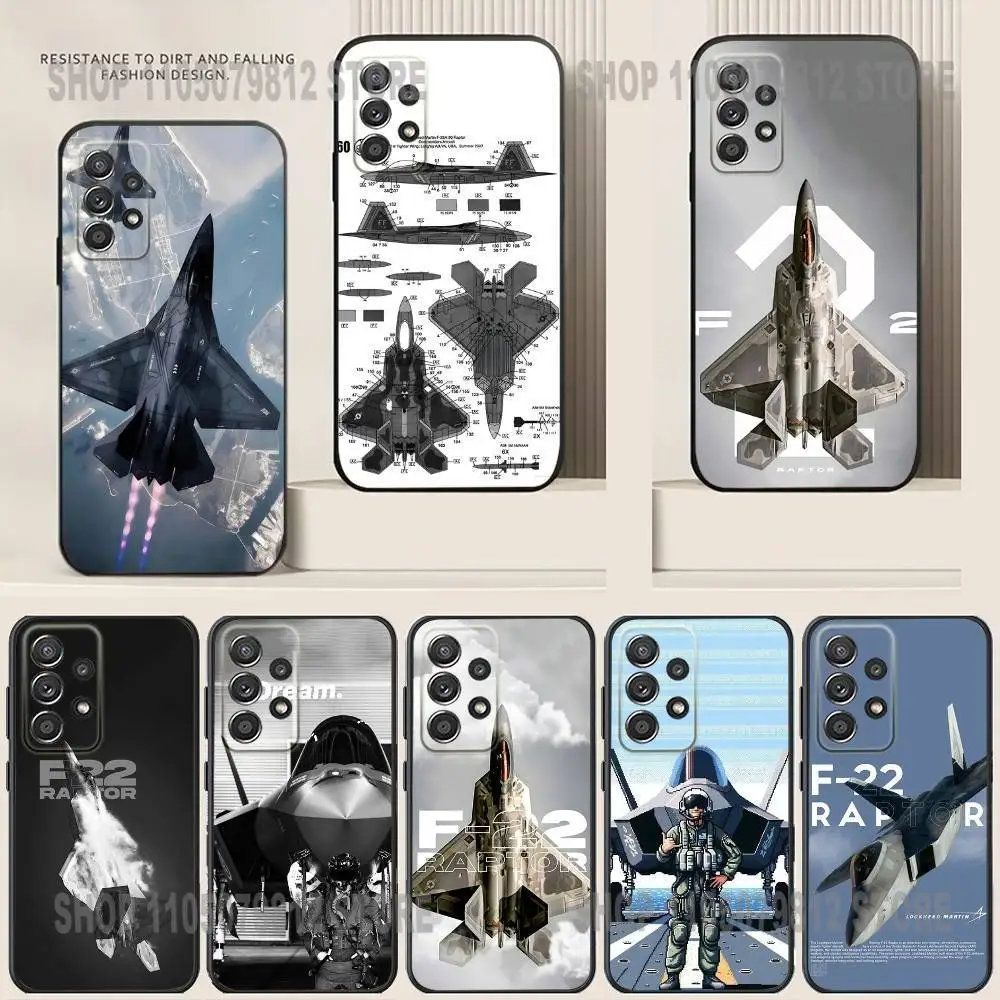 Cool Pilot F-22 Fighter Phone Case For Samsung S24,21,22,23,30,Ultra,20,Plus,Note,10,9,Black soft silicone case
Cool Pilot F-22 Fighter Phone Case For Samsung S24,21,22,23,30,Ultra,20,Plus,Note,10,9,Black soft silicone case