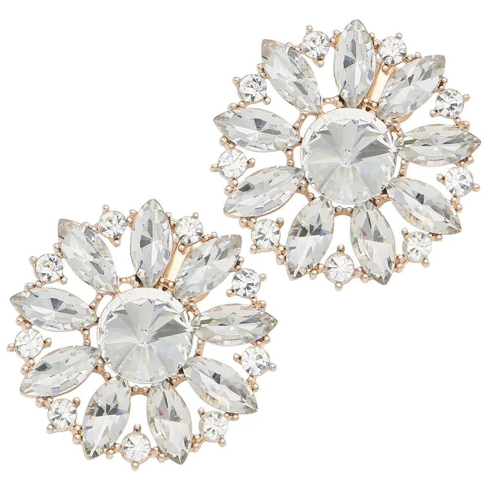 2Pcs Shoe Buckle Rhinestone Decorative Clips for Pumps Clear Women Shoes Embellishments Bridal Accessories Jewelries Shoe Bling
2Pcs Shoe Buckle Rhinestone Decorative Clips for Pumps Clear Women Shoes Embellishments Bridal Accessories Jewelries Shoe Bling