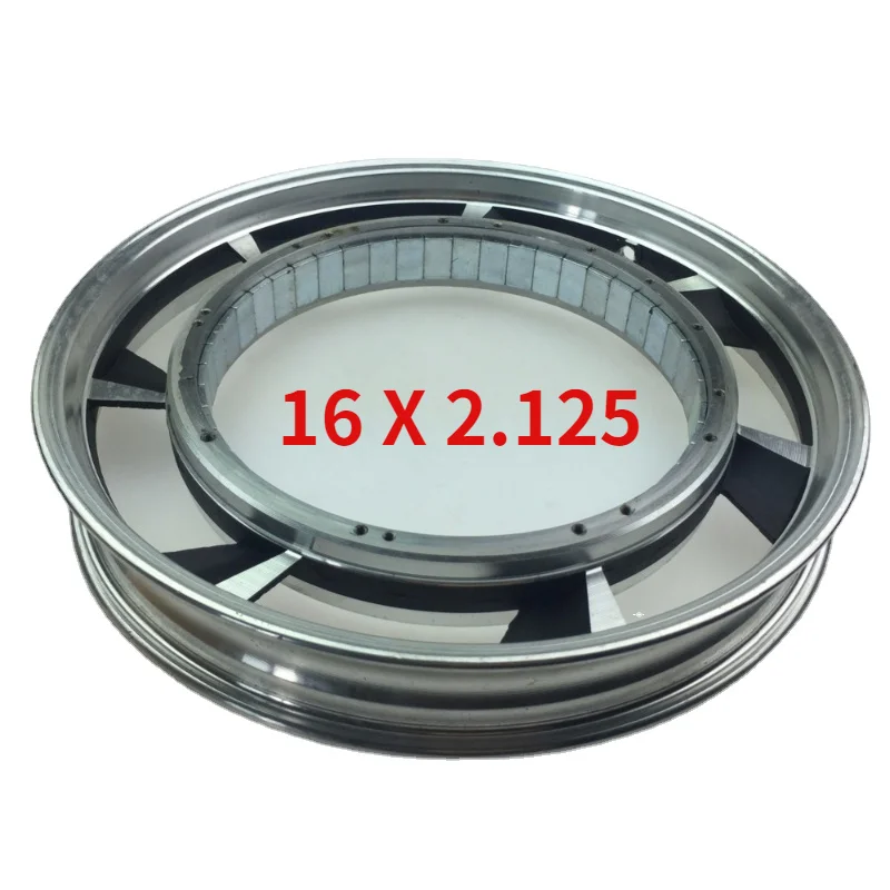 16x2.125 320mmx205mm Electric Car Rear Aluminum Ring Brushless Motor Outer Ring 14/ 16 / 18 Inch Rear Wheel Hub with A Magnet
16x2.125 320mmx205mm Electric Car Rear Aluminum Ring Brushless Motor Outer Ring 14/ 16 / 18 Inch Rear Wheel Hub with A Magnet