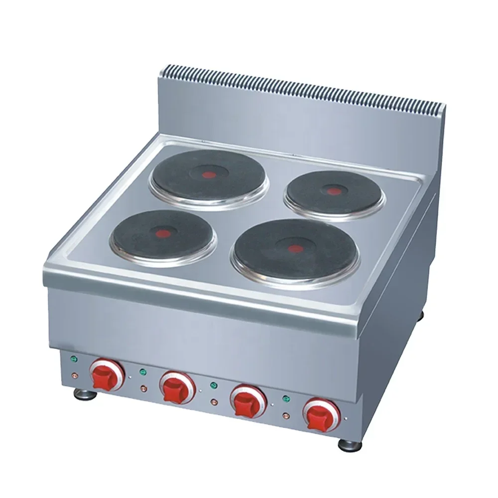 High Quality Commercial Electric Stove Cooking Hot Countertop 4 Burner Electric Hot Plate Cooker
High Quality Commercial Electric Stove Cooking Hot Countertop 4 Burner Electric Hot Plate Cooker