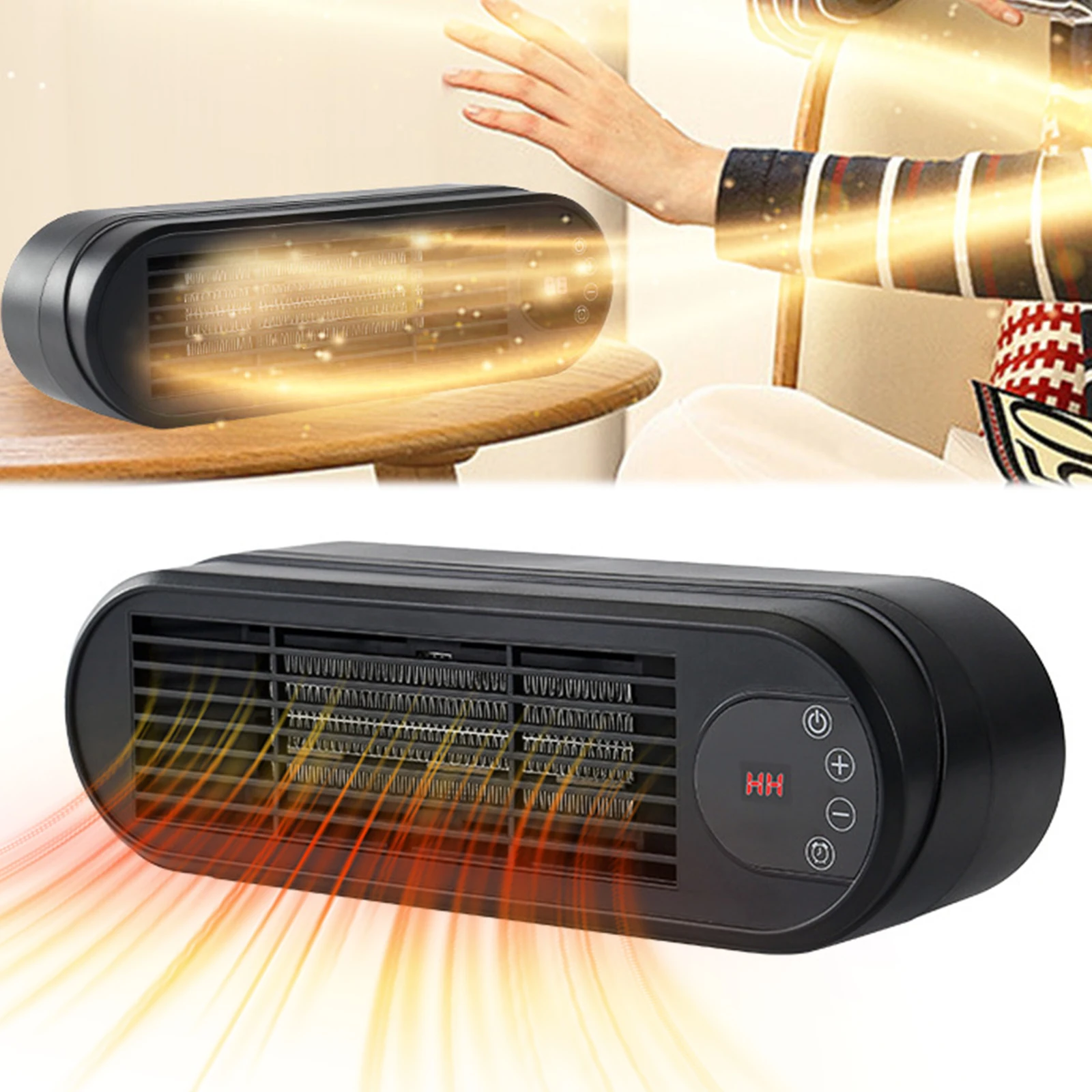 Обогреватель с дистанционным 12-часовым таймером, портативный обогреватель, небольшой обогреватель для спальни, офиса и использования в помещении
Обогреватель с дистанционным 12-часовым таймером, портативный обогреватель, небольшой обогреватель для спальни, офиса и использования в помещении