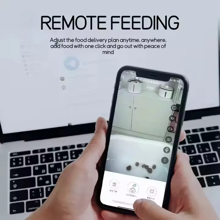 Smart Pet Automatic Feeder Cat Dog Quantitative Timing Feeder Automatic Feeding Machine
Smart Pet Automatic Feeder Cat Dog Quantitative Timing Feeder Automatic Feeding Machine
