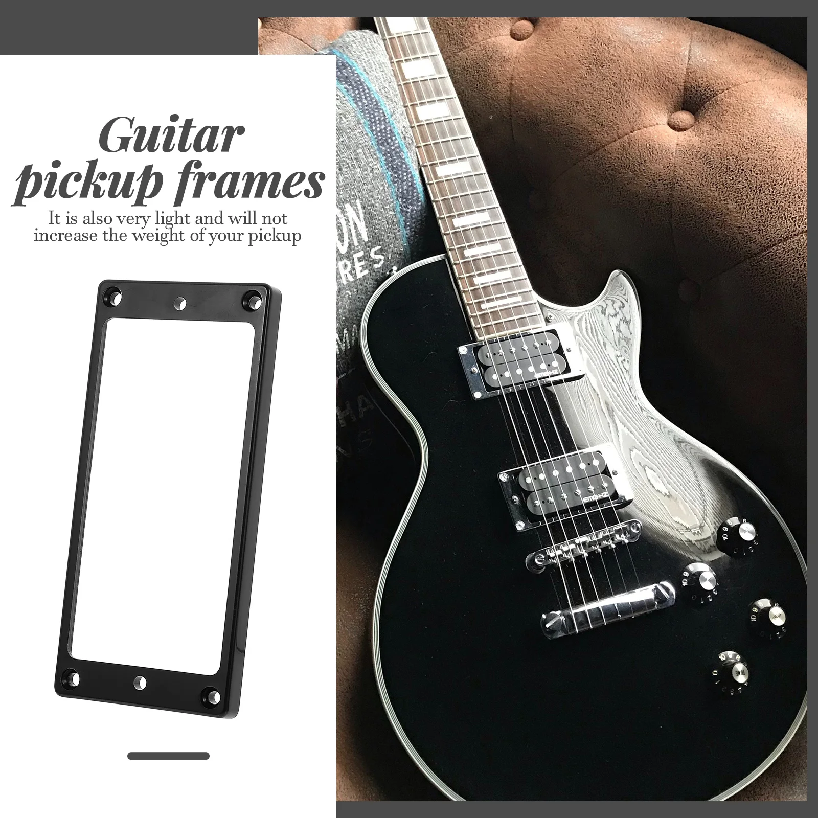 2pcs Electric Guitar Frames Durable Plastic Replacement Parts Protective Cover Wear-Resistant Lightweight Portable Pickup
2pcs Electric Guitar Frames Durable Plastic Replacement Parts Protective Cover Wear-Resistant Lightweight Portable Pickup