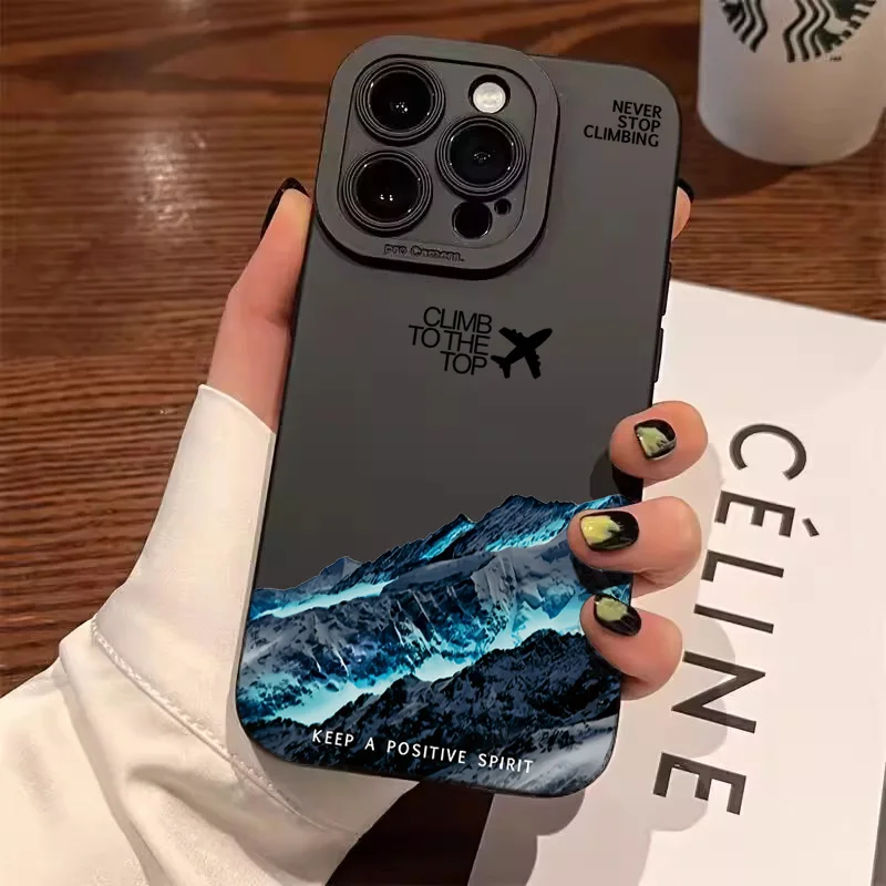 Pop Mountain Peak Aircraft Phone Case For IPhone 15 Shockproof Matte Cover
Pop Mountain Peak Aircraft Phone Case For IPhone 15 Shockproof Matte Cover