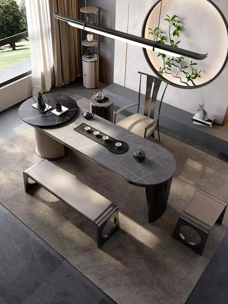 N-9 light luxury soft tea stool stainless steel bedside foot pedal living room creative tea table and chair combination
N-9 light luxury soft tea stool stainless steel bedside foot pedal living room creative tea table and chair combination